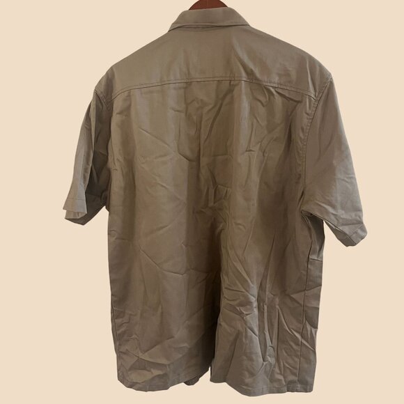Carhartt Shirt Mens XL Heavy Twill Work Wear Outdoor Utility Button Up Easy Care - Picture 2 of 9